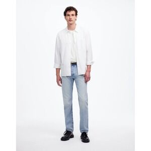 Madewell Men Kaihara Japanese Selvedge Denim in Kentfield Wash Jeans NT824 30x32